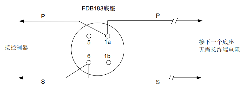 FDO183S点型光电感烟重庆探测器接线图